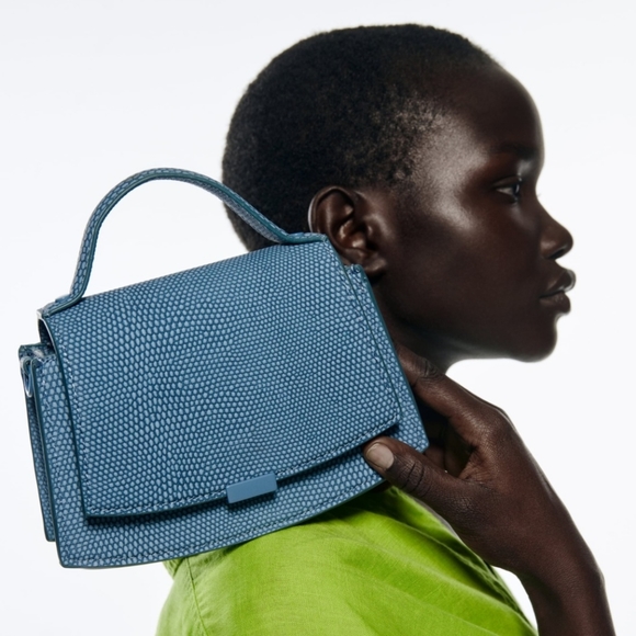Zara Handbags - Zara Embossed Mini Crossbody